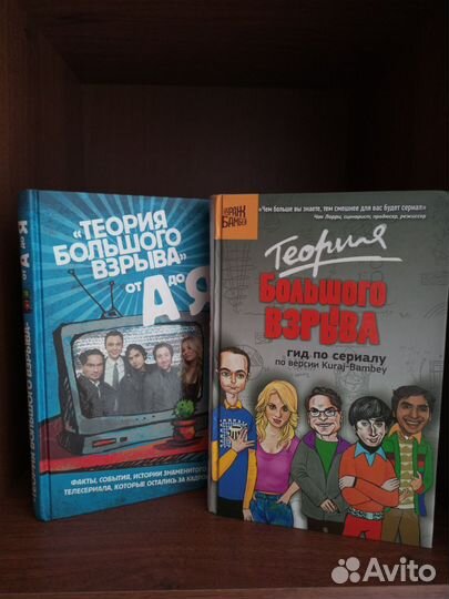 Две книги по сериалу Теория большого взрыва