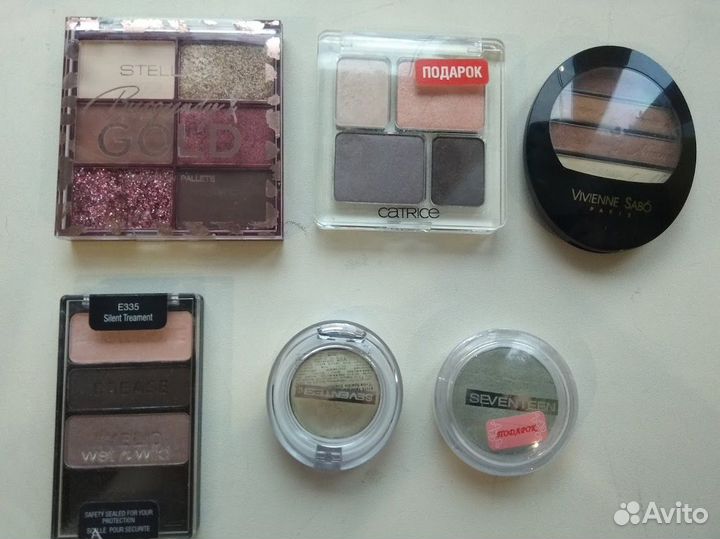 Тон, блеск, тени, помады: Stellary, V.Sabo, NYX