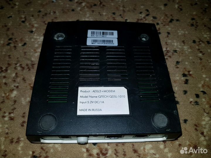 Adsl роутер qtech qdsl-1010