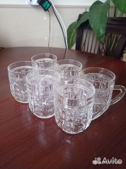 Кружка пивная хрусталь