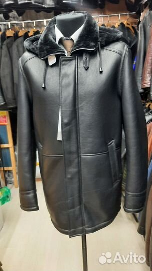 Мужская дублёнка классика