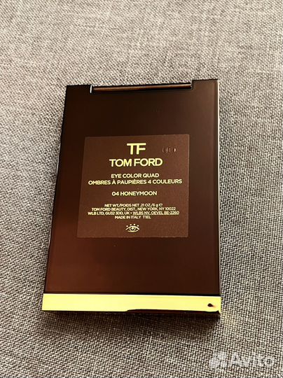 Палетка теней для век Tom Ford 04 honeymoon