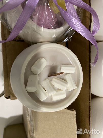 Аромосвечи ручная работа фитиль треск камина