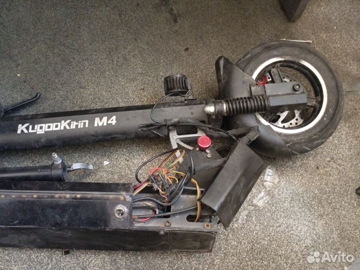 Самокат взрослый электрический