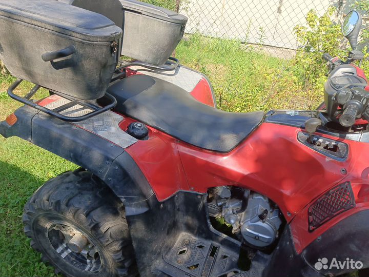 Квадроцикл Русская механика Gamax ax600 кубов