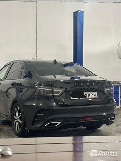 Бампер на весту