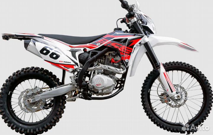 Эндуро / кросс мотоцикл BSE Z4 Red 66 21/18