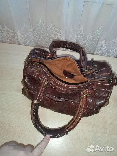 Сумка натуральная кожа
