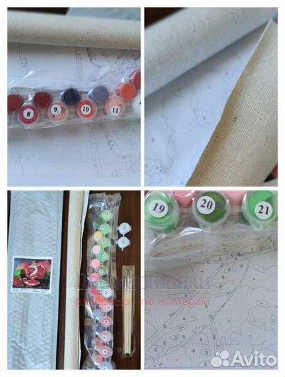 Картина по номерам 40x50 Белые каллы на фоне моря