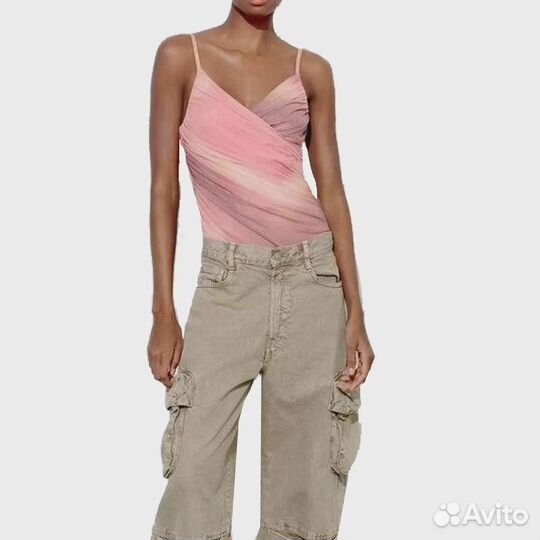 Боди сетчатое Zara