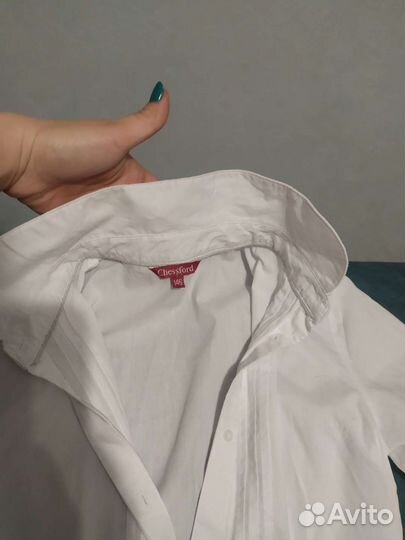 Продам новую школьную рубашку детская 46раз.с дост