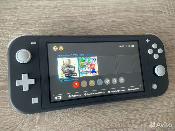 Nintendo switch lite прошитая с играми