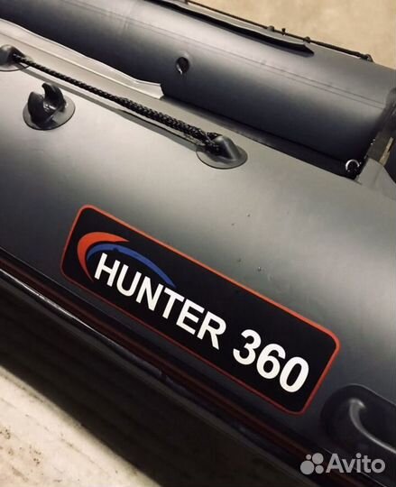 Лодка пвх hunter 360 yamaha 9.9