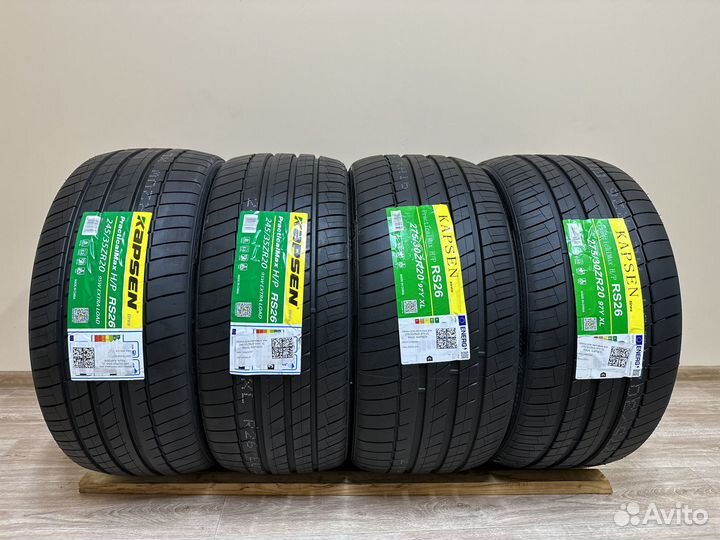 Kapsen RS26 Practical Max HP 245/35 R20 и 275/30 R20 103VR