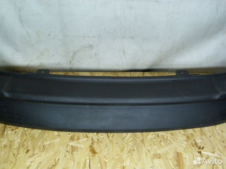 Юбка заднего бампера Kia RIO 2011-2017 (седан посл