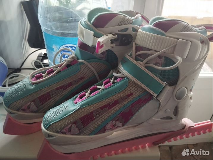 Коньки - трансформеры, размер 35-38