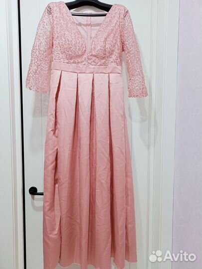 Вечернее платье в пол, размер L