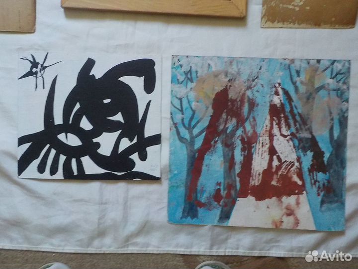 Картины авторы сх РСФСР и альбомы каталоги