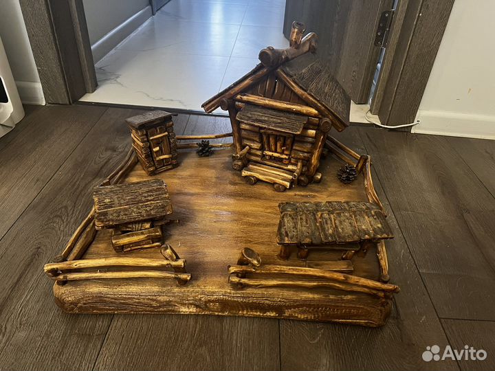 Деревенская избушка