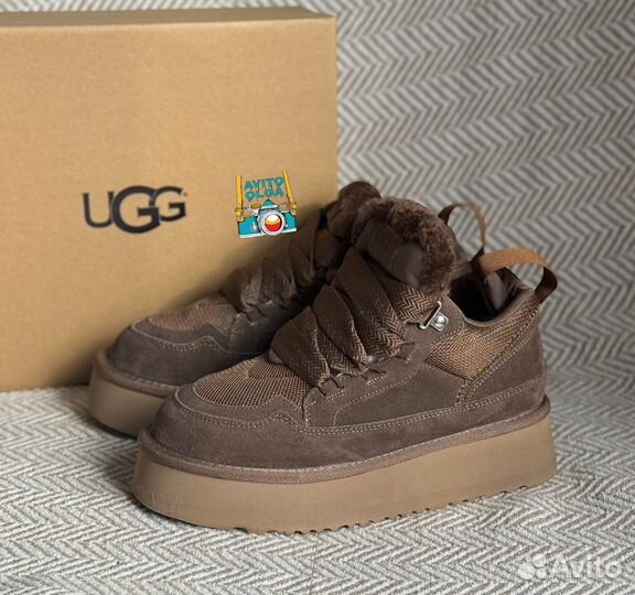 Ugg Lowmel Sneaker Sand Chocolate