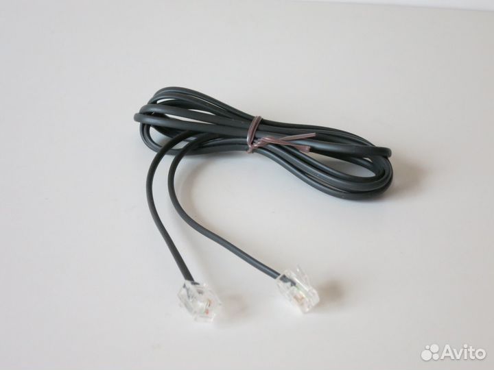 Кабель телефонный RJ11/RJ11 2 м