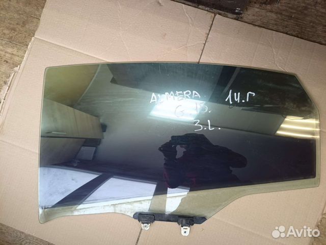 Стекло заднее левое Nissan Almera G15