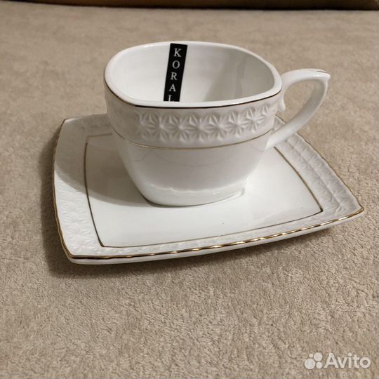 Чашка с блюдцем