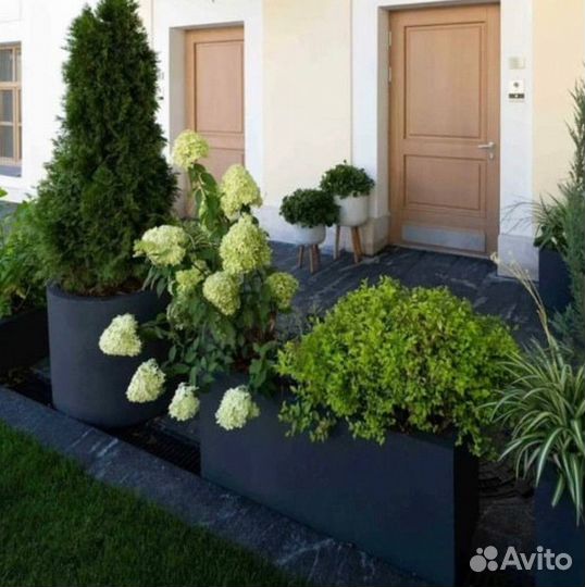 Кашпо напольное прямоугольное