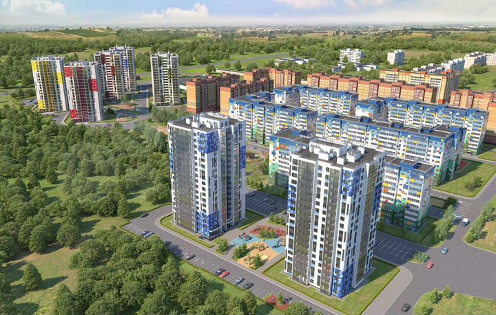 2-к. квартира, 68,3 м², 6/18 эт.