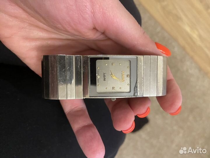 Часы Rado с бриллиантами оригинал б/у