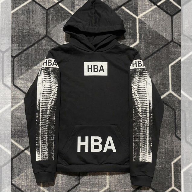 Худи Hood By Air HBA Opiu Black Various hoodie