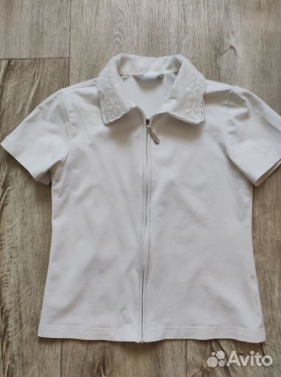 Блузки, юбки в школу на 128-140