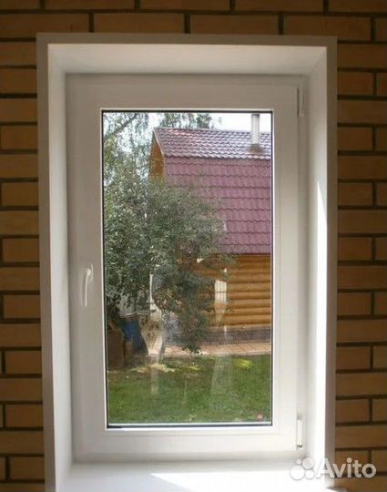 Окно Пвх простое в частный дом