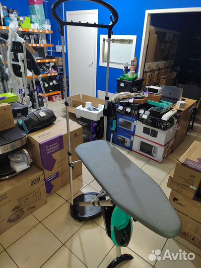 Гладильная система кт-992-2 (черно-бирюзовый)