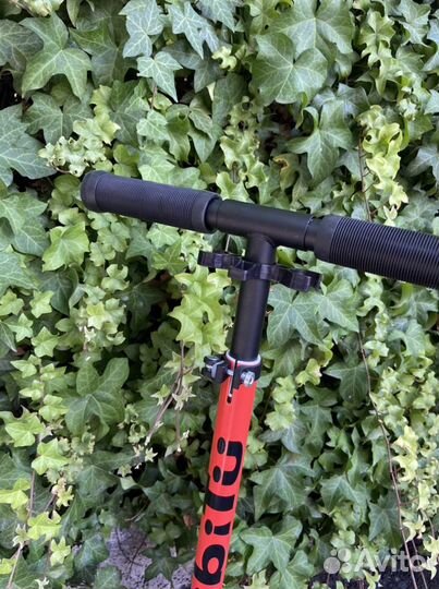 Самокат BiBiTu Sollo Красный неон