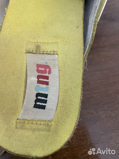 Сабо женские 37 размер замш