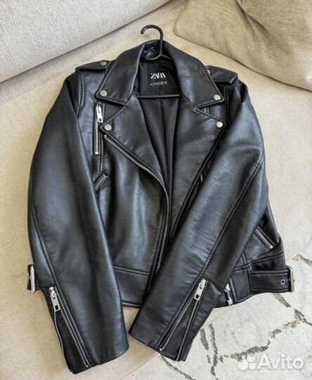 Кожанка zara