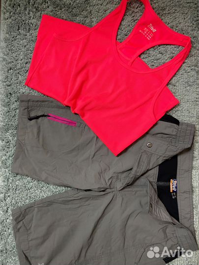 Комплект Crivit Sports/Шорты/Майка Яркая/44-46