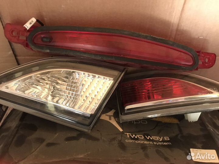 Фонари задние мазда 3