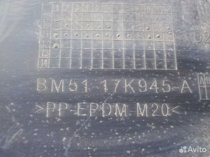 Решетка бампера Ford focus 3