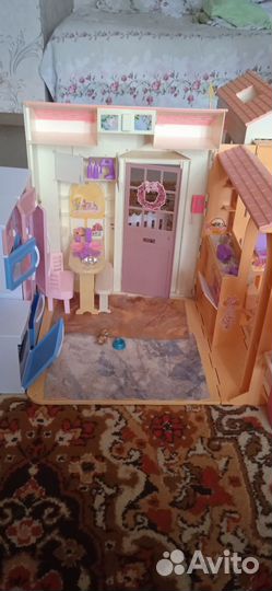 Домик складной для Барби, Barbie, винтаж