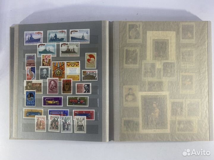 Альбом с почтовыми марками 1972 -1975 гг СССР
