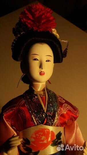 Японская кукла винтаж