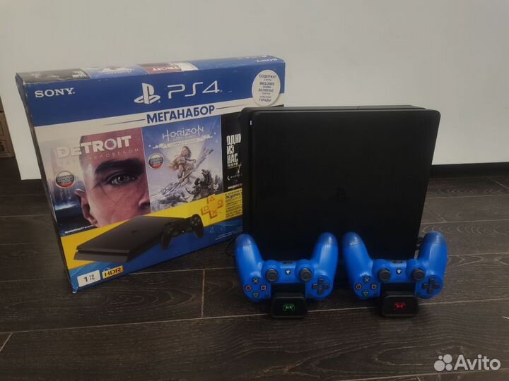 Sony PS 4 / 2 Геймпада / Игры / Гарантия