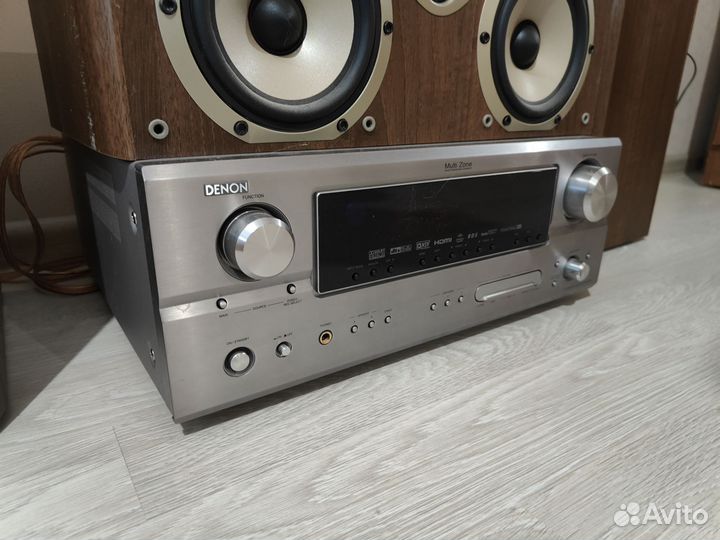 Ресивер Denon AVR-2307 + колонки