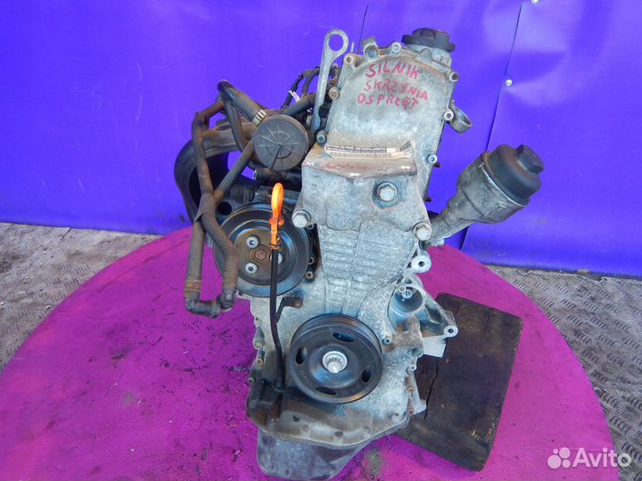 Двигатель CHF Skoda Fabia 2 (5J) 1.2л бензин