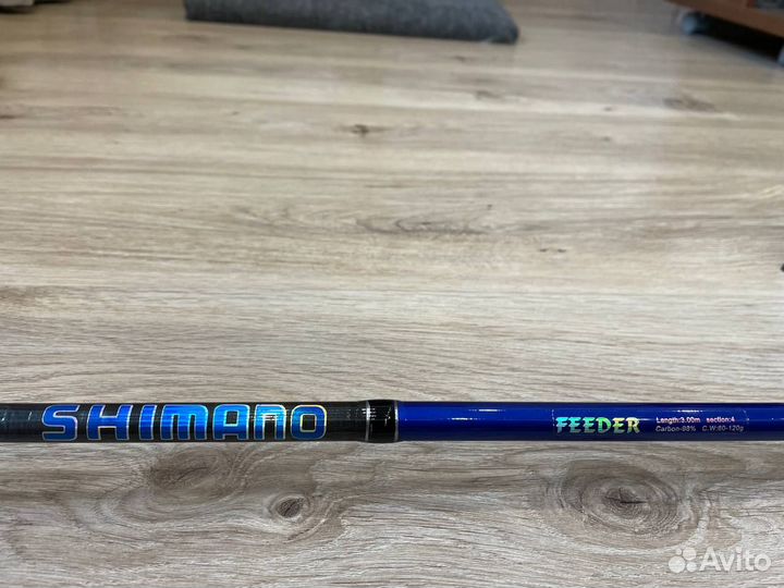 Фидерное удилище shimano, комплект
