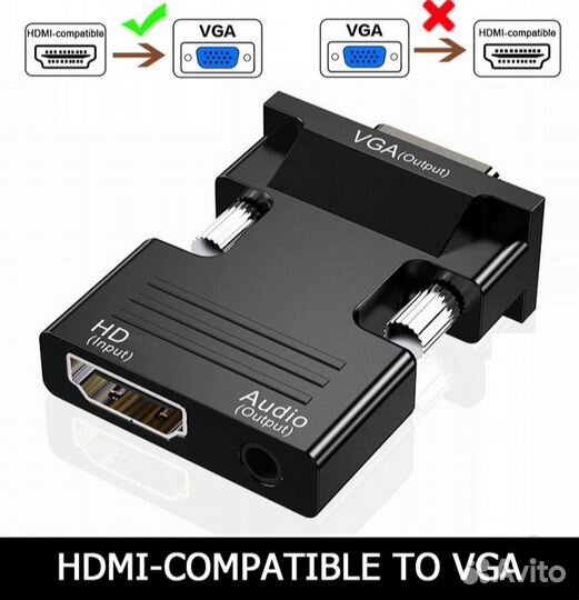 Новый адаптер hdmi-vga