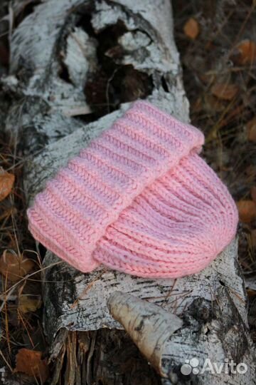 Шапка вязаная Такори ручная работа