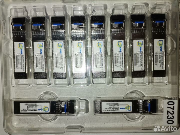 SFP-модули с разъемами LC, SC